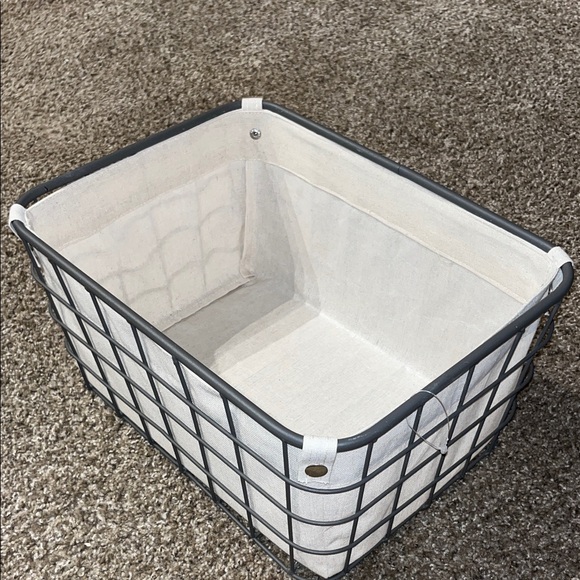 Other - Wire Storage Basket with Liner